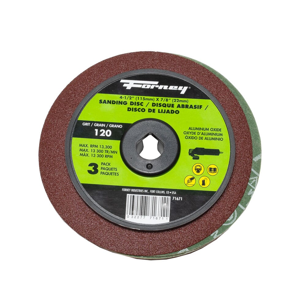 71671 Resin Fibre Sanding Disc, Al